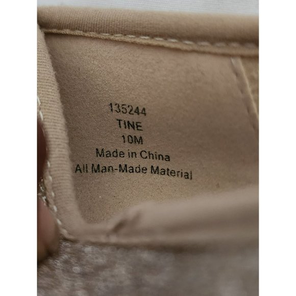 Xappeal Women's Gold TINE Classic Round Toe Bow Ballet Flat Shoes Size 10M - Picture 12 of 16